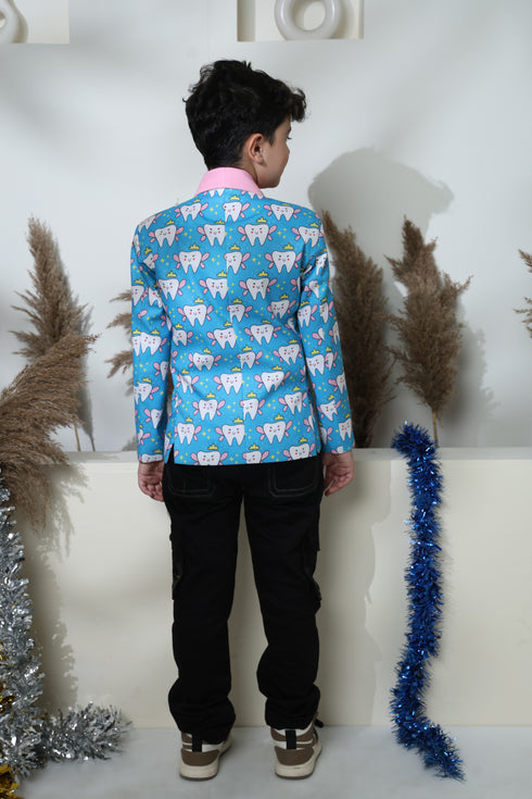 SMILE SQUAD BLUE BLAZER